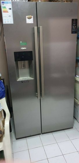  ขายตู้เย็นbeko side by sideขนาด21.8คิว