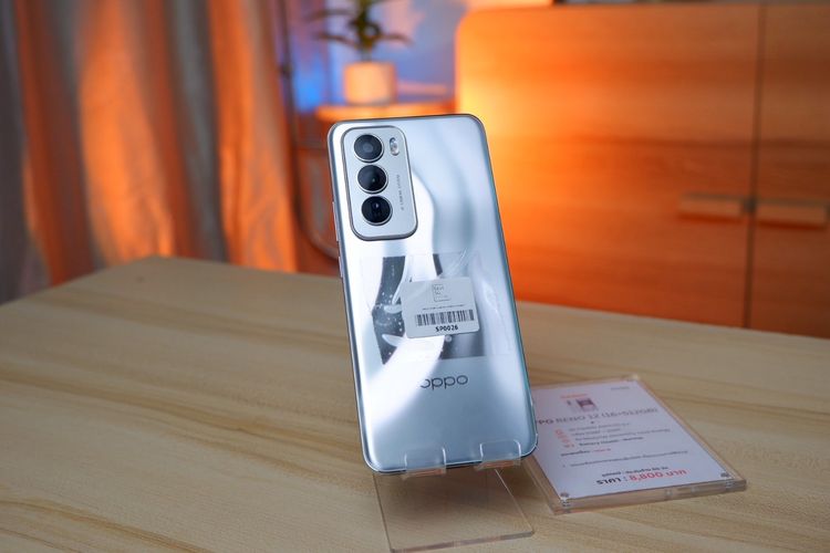 OPPO RENO 12 12+512GB สี Astro Silver เครื่องสวย ราคาเพียง 8,800.- มีประกันร้าน 60วัน รูปที่ 2