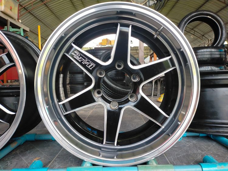 แม็กlenso แท้ ขอบ18 กว้าง9.5 et25 สีเดิม ไม่ดุ้ง ไม่คด ไม่แตก 2 วง3200 รูปที่ 2