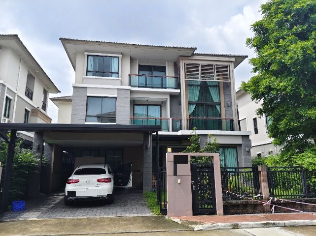  💒ขายหรือเช่า บ้านเดี่ยว 3 ชั้น พร้อมอยู่
โครงการ: ม.ภัสสร สรงประภา
