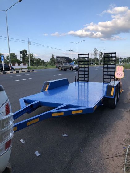 รถลากพ่วงขนย้ายรถเกี่ยวข้าวDC6870ขนย้ายรถแบล็คโฮเล็กบรรทุก4.5ตัน