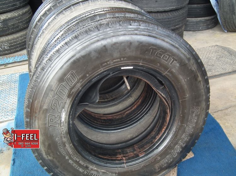 Bridgestone radial 7.00r16 r200 ชุดนี้มี 5เส้น คละปีผลิต รูปที่ 3