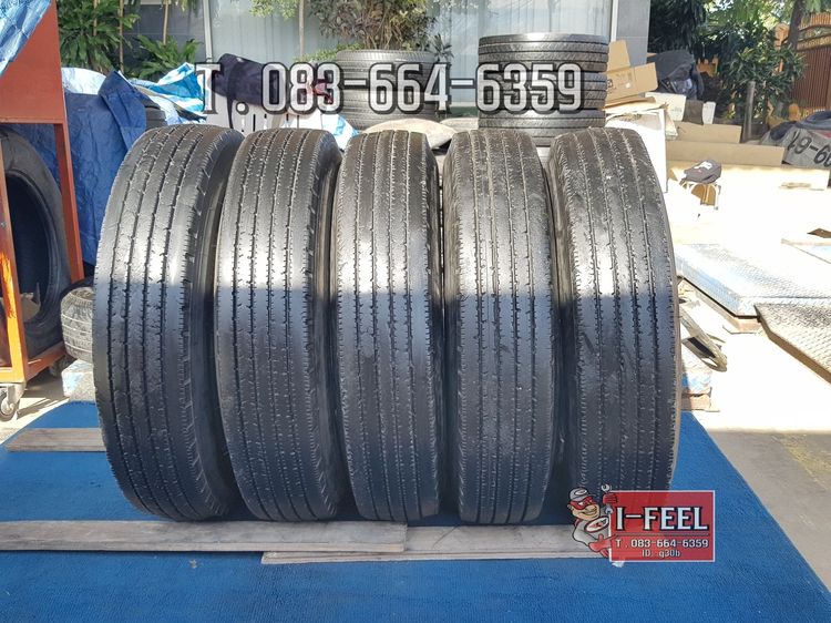 Bridgestone radial 7.00r16 r200 ชุดนี้มี 5เส้น คละปีผลิต