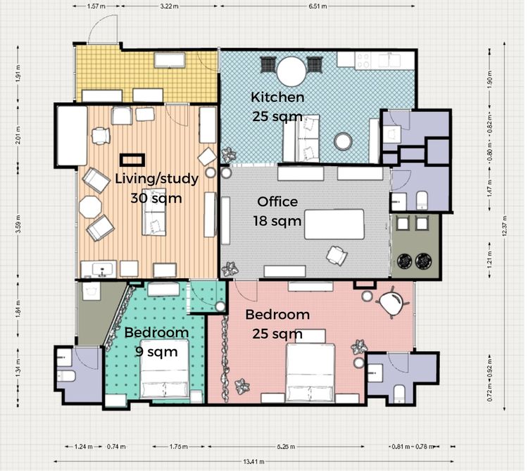 ตกแต่งครบ อื่นๆ สร้างเสร็จก่อน 2010 ไม่อนุญาต Sribumphen Condo Home  รูปที่ 4