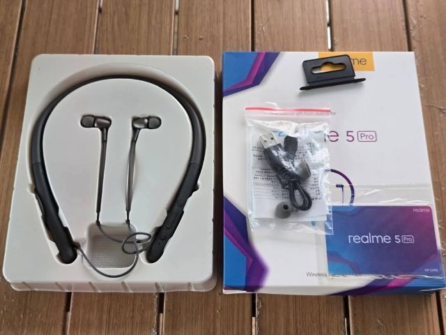 หูฟังบลูทูธ Realme แท้ แบบคล้องคอ  รูปที่ 4