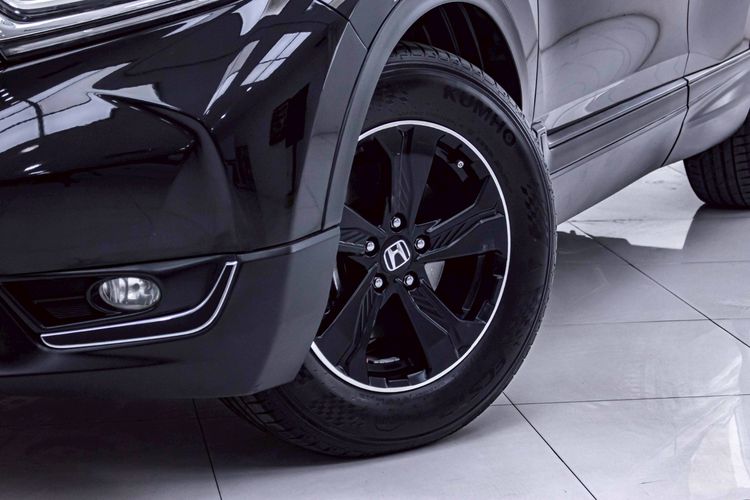 Honda CR-V 2017 2.4 E 2WD Utility-car เบนซิน ไม่ติดแก๊ส เกียร์อัตโนมัติ ดำ รูปที่ 4