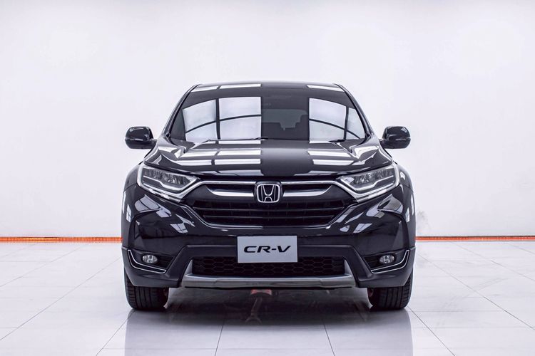 Honda CR-V 2017 2.4 E 2WD Utility-car เบนซิน ไม่ติดแก๊ส เกียร์อัตโนมัติ ดำ รูปที่ 3