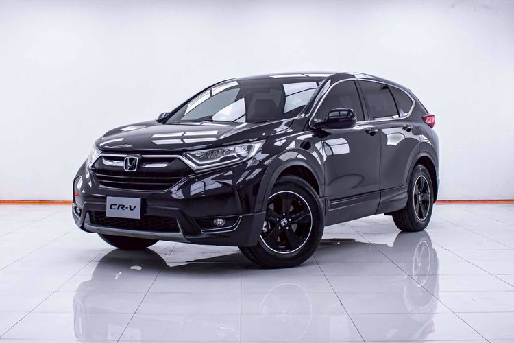 Honda CR-V 2017 2.4 E 2WD Utility-car เบนซิน ไม่ติดแก๊ส เกียร์อัตโนมัติ ดำ