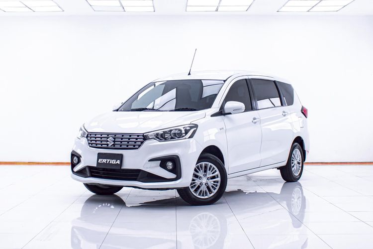Suzuki Ertiga 2019 1.5 GX Utility-car เบนซิน ไม่ติดแก๊ส เกียร์อัตโนมัติ ขาว