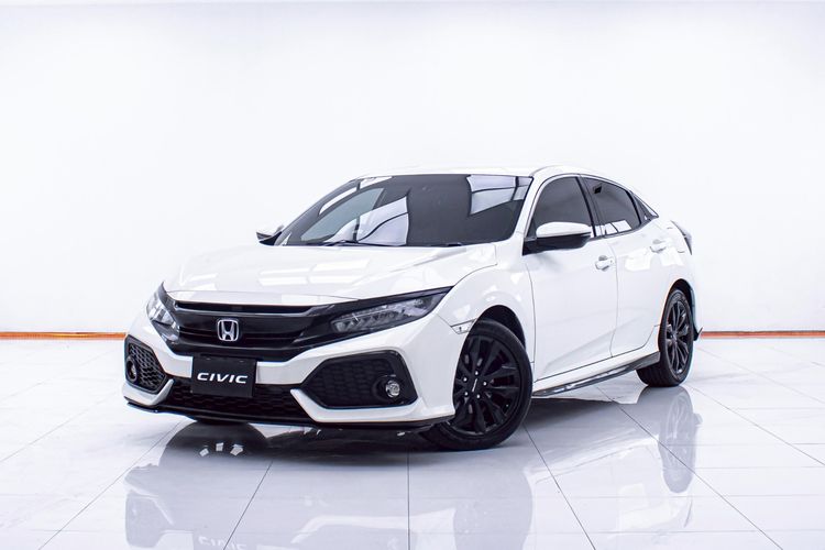 Honda Civic 2017 1.5 Turbo Sedan เบนซิน ไม่ติดแก๊ส เกียร์อัตโนมัติ ขาว