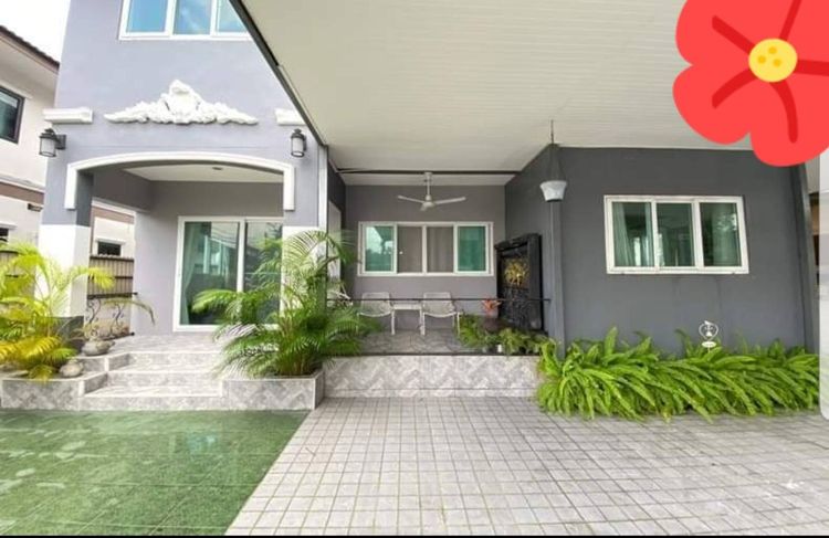 มีบางส่วน สร้างเสร็จก่อน 2010 บ้านเดี่ยว ติดสโมรสร หมู่บ้านฟ้าชมพฤกษ์ เฟส 1 ลำลูกกาคลอง 8  รูปที่ 3