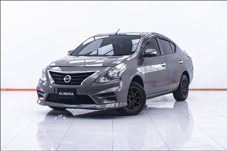รถ Nissan Almera 1.2 E สี น้ำตาล