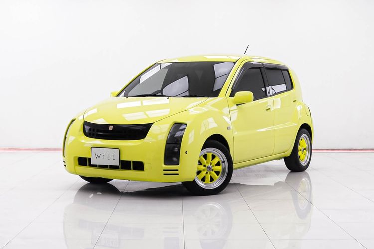รถ Toyota Will 1.3 Cypha สี เหลือง