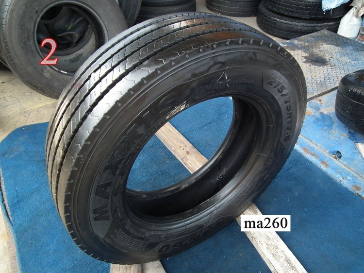 Radial ใช้แล้ว 215-75r17.5 maxxis มี 4เส้น ปี2023 รูปที่ 6