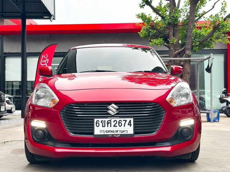Suzuki Swift 2018 1.2 GL Sedan เบนซิน เกียร์อัตโนมัติ แดง รูปที่ 2