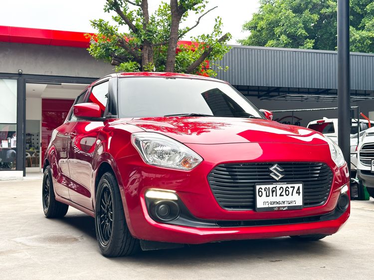 Suzuki Swift 2018 1.2 GL Sedan เบนซิน เกียร์อัตโนมัติ แดง รูปที่ 3