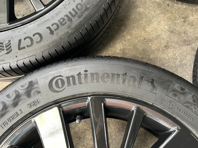 ✨ล้อแม็ก✨Honda City Hatchback ขอบ 16 สีดำ พร้อมยาง 185-55-16 Continental♨️ปี 24♨️ รูปที่ 6