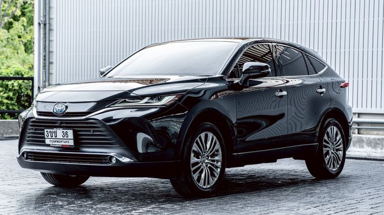 Toyota Harrier 2023 2.5 Hybrid E-Four 4WD Utility-car ไฮบริด ไม่ติดแก๊ส เกียร์อัตโนมัติ ดำ รูปที่ 3
