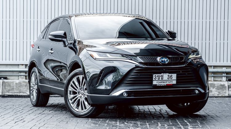 Toyota Harrier 2023 2.5 Hybrid E-Four 4WD Utility-car ไฮบริด ไม่ติดแก๊ส เกียร์อัตโนมัติ ดำ