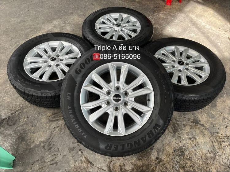 Enkai อะลูมิเนียมอัลลอย 18" ✨ล้อแม็ก✨ISUZU D-Max Blue Power ขอบ 18 พร้อมยาง 255-65-18 Goodyear🌟ปี 23🌟