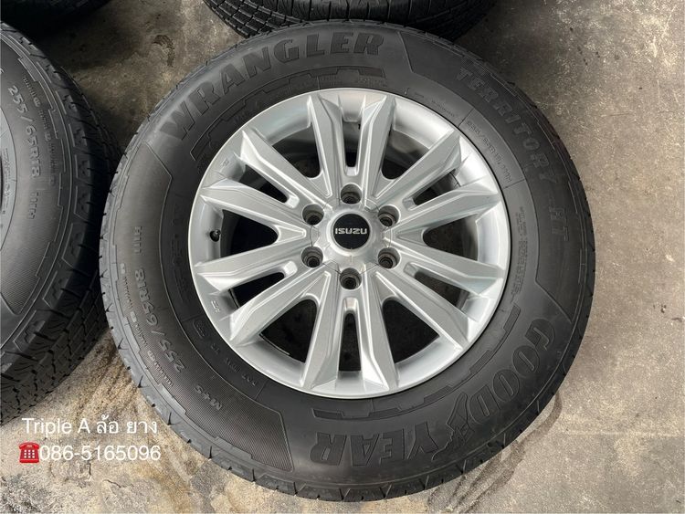 ✨ล้อแม็ก✨ISUZU D-Max Blue Power ขอบ 18 พร้อมยาง 255-65-18 Goodyear🌟ปี 23🌟 รูปที่ 3