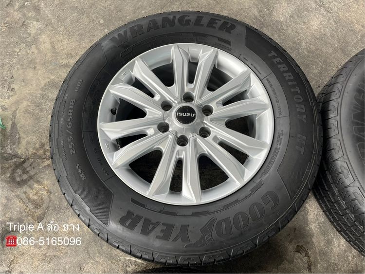 ✨ล้อแม็ก✨ISUZU D-Max Blue Power ขอบ 18 พร้อมยาง 255-65-18 Goodyear🌟ปี 23🌟 รูปที่ 4