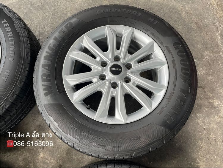 ✨ล้อแม็ก✨ISUZU D-Max Blue Power ขอบ 18 พร้อมยาง 255-65-18 Goodyear🌟ปี 23🌟 รูปที่ 5