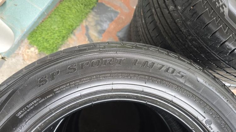 215​ 60 16 Dunlop SP​Sports​LM705​ ปี23 ไม่ปะ​ ดอกเต็มๆ​ นุ่มเงียบสุดๆ​ พร้อมใช้อีกนาน​ ชุด​4เส้น​ 4,400​ บาท  รูปที่ 7