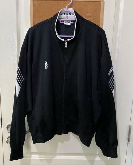 L แขนยาว เสื้อแจ็คเก็ต | เสื้อคลุม อื่นๆ เสื้อวอร์มสีดำ แบรนด์ mizuno