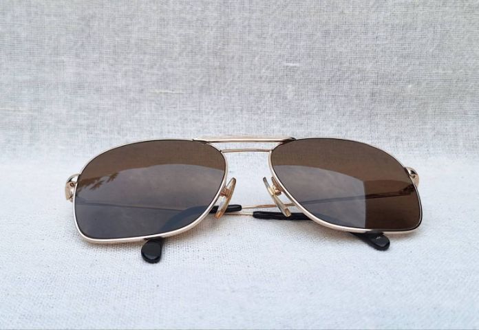 แว่นตาเก่าแก่ลำดับ 2 ของเยอรมนี เมทซเลอร์ METZLER–ZEISS มือหนึ่ง New Old Stock เลนส์กระจกคริสตัลพระเจ้า CARL ZEISS JENA Germany สีน้ำตาล–สว่าง...Authentic Vintage METZLER–ZEISS handcrafted in Stuttgart, West Germany
 รูปที่ 8