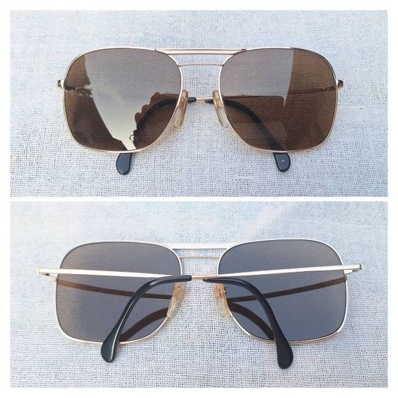 แว่นตาเก่าแก่ลำดับ 2 ของเยอรมนี เมทซเลอร์ METZLER–ZEISS มือหนึ่ง New Old Stock เลนส์กระจกคริสตัลพระเจ้า CARL ZEISS JENA Germany สีน้ำตาล–สว่าง...Authentic Vintage METZLER–ZEISS handcrafted in Stuttgart, West Germany
 รูปที่ 3