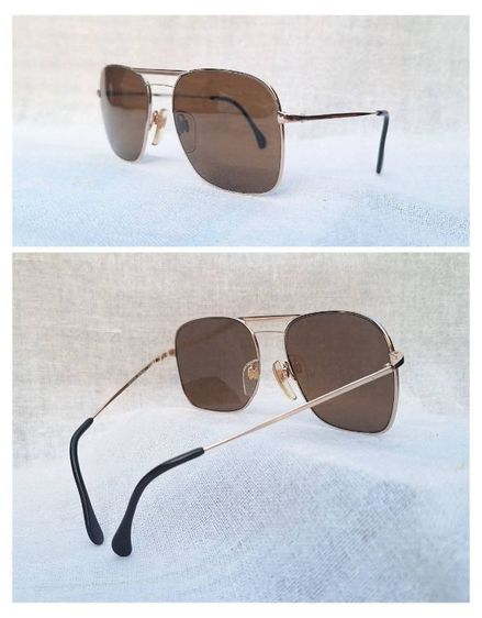 แว่นตาเก่าแก่ลำดับ 2 ของเยอรมนี เมทซเลอร์ METZLER–ZEISS มือหนึ่ง New Old Stock เลนส์กระจกคริสตัลพระเจ้า CARL ZEISS JENA Germany สีน้ำตาล–สว่าง...Authentic Vintage METZLER–ZEISS handcrafted in Stuttgart, West Germany
 รูปที่ 12