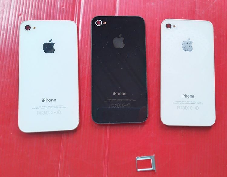ฝาหลัง iPhone 4 จำนวน 3 อัน พร้อมที่ใส่ซิม รูปที่ 4