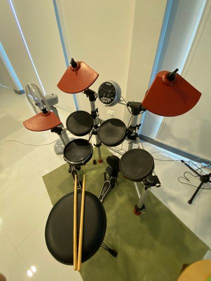 กลองชุุดไฟฟ้าพร้อมของแถม รูปที่ 2