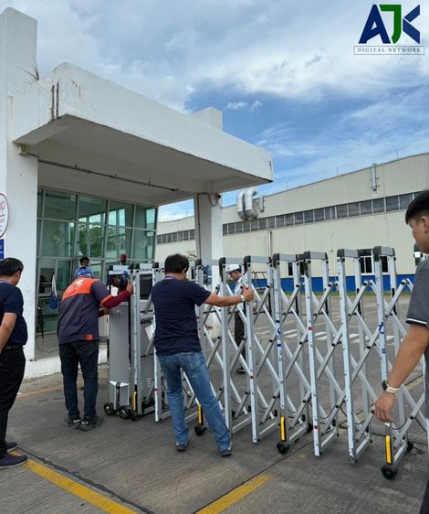 Foldinggateระยอง ประตูเลื่อนอัตโนมัติระยอง 082-7057938 Foldinggateปลวกแดง รูปที่ 8