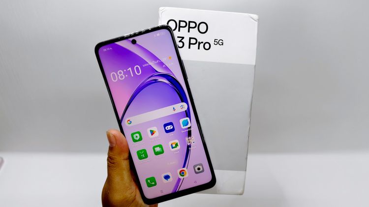 อื่นๆ 128 GB ขาย OPPO A3 Pro 5GB 128GB สีม่วง มือสอง
