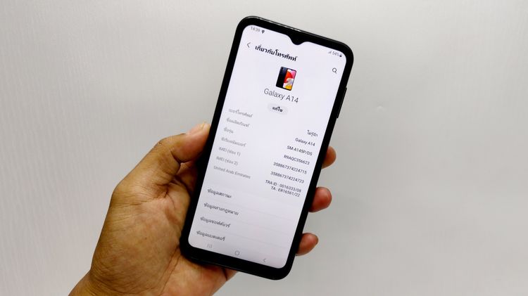 ขาย Samsung Galaxy A14 5G สีดำ มือสอง รูปที่ 2