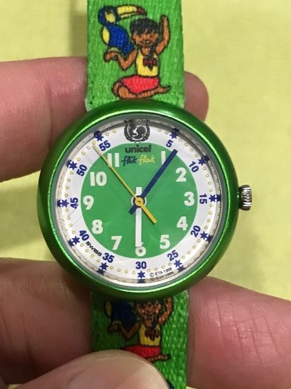 ลดราคา นาฬิกา flik flak by SWATCH ใช้งานได้ปกติ สภาพดี รูปที่ 9
