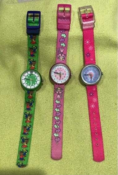 ลดราคา นาฬิกา flik flak by SWATCH ใช้งานได้ปกติ สภาพดี