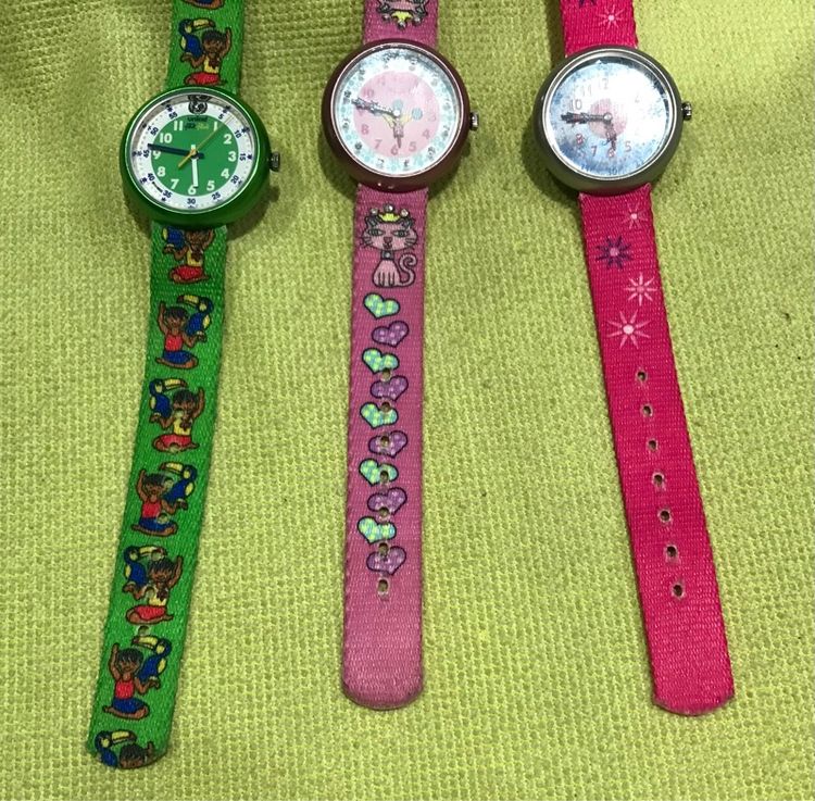 ลดราคา นาฬิกา flik flak by SWATCH ใช้งานได้ปกติ สภาพดี รูปที่ 4