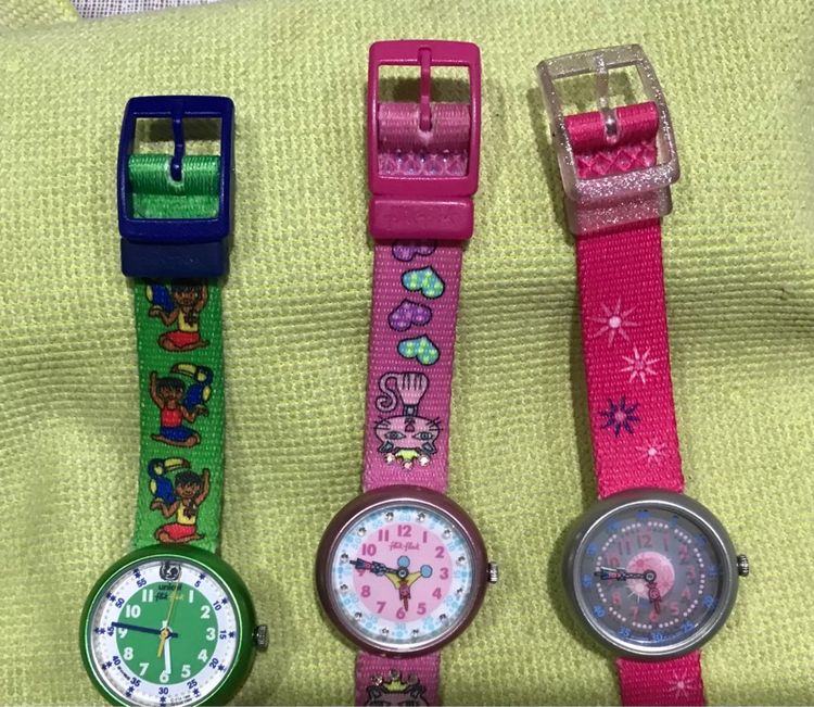 ลดราคา นาฬิกา flik flak by SWATCH ใช้งานได้ปกติ สภาพดี รูปที่ 3