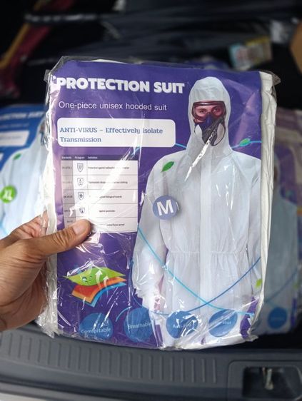 ชุดป้องกันเชื้อโรค PPE รูปที่ 3