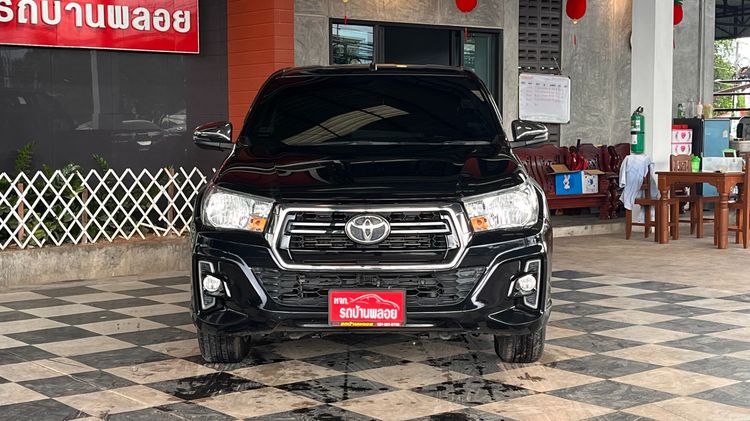 Toyota Hilux Revo 2019 2.4 Z Edition J Plus Pickup ดีเซล ไม่ติดแก๊ส เกียร์อัตโนมัติ ดำ รูปที่ 2