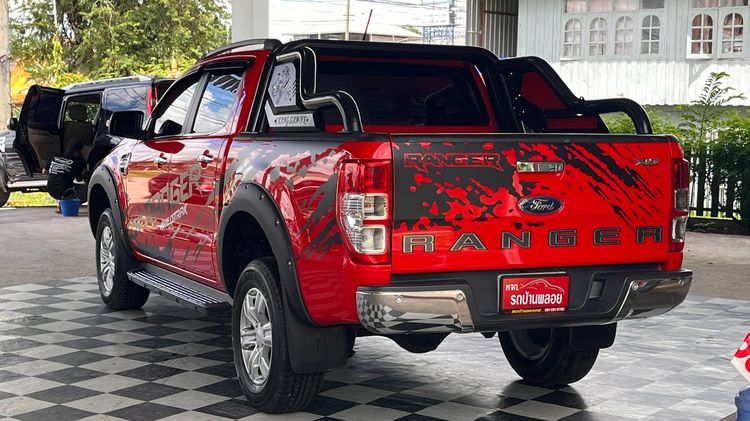 Ford Ranger 2018 2.2 Hi-Rider XLT Pickup ดีเซล ไม่ติดแก๊ส เกียร์ธรรมดา แดง รูปที่ 3