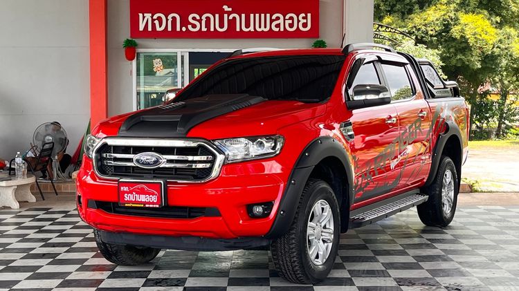 Ford Ranger 2018 2.2 Hi-Rider XLT Pickup ดีเซล ไม่ติดแก๊ส เกียร์ธรรมดา แดง