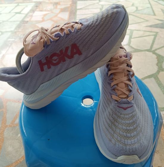 ขายถูก Hoka Match 5 size 40.5-25.5cm  สภาพเหมือนใหม่ ของ แท้