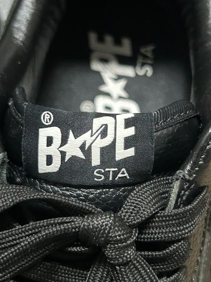 A Bathing Ape Bape Sta Triple Black ของแท้ รูปที่ 7