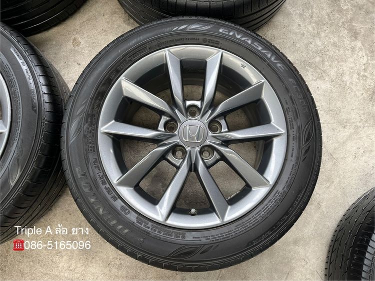 ✨ล้อแม็ก✨Honda Civic FC ขอบ 16 สีเทากัน พร้อมยาง 215-55-16 Dunlop ปี 21 รูปที่ 3