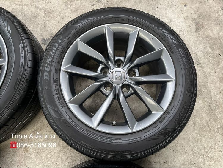 ✨ล้อแม็ก✨Honda Civic FC ขอบ 16 สีเทากัน พร้อมยาง 215-55-16 Dunlop ปี 21 รูปที่ 5