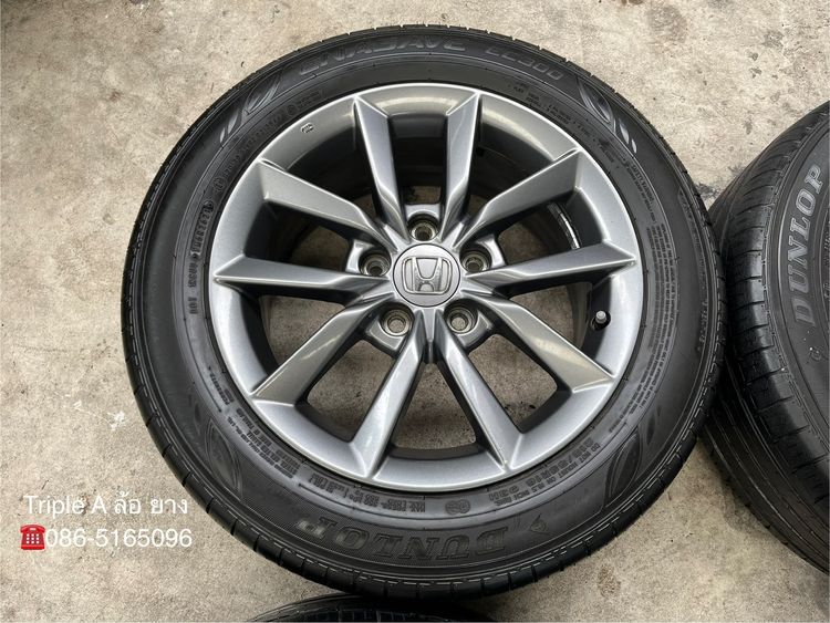 ✨ล้อแม็ก✨Honda Civic FC ขอบ 16 สีเทากัน พร้อมยาง 215-55-16 Dunlop ปี 21 รูปที่ 4